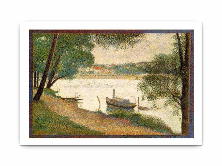 The Seine at La Grande Jatte in the Spring