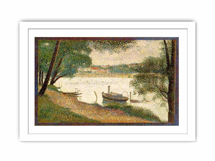 The Seine at La Grande Jatte in the Spring