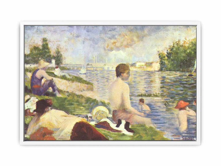 Final Study for 'Bathing at Asnieres