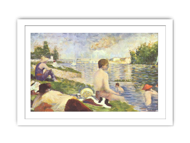 Final Study for 'Bathing at Asnieres