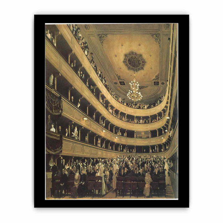 Auditorium in the Old Burgtheater, Vienna