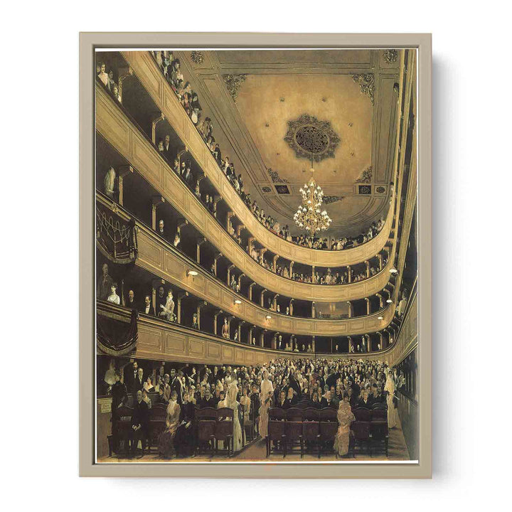 Auditorium in the Old Burgtheater, Vienna