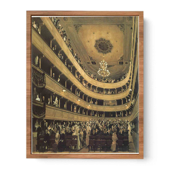 Auditorium in the Old Burgtheater, Vienna