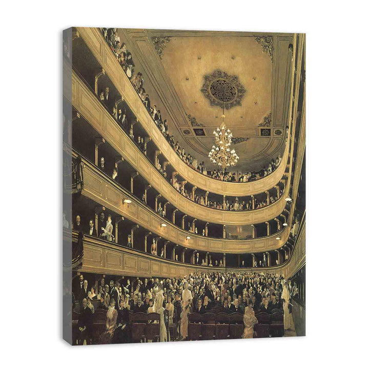 Auditorium in the Old Burgtheater, Vienna