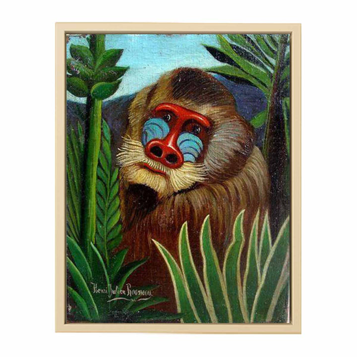 Mandrill in the Jungle