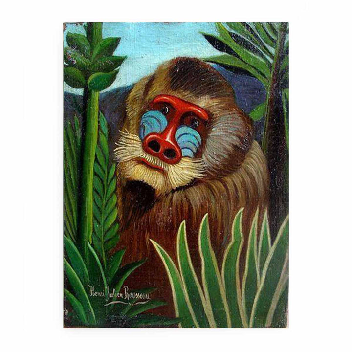 Mandrill in the Jungle