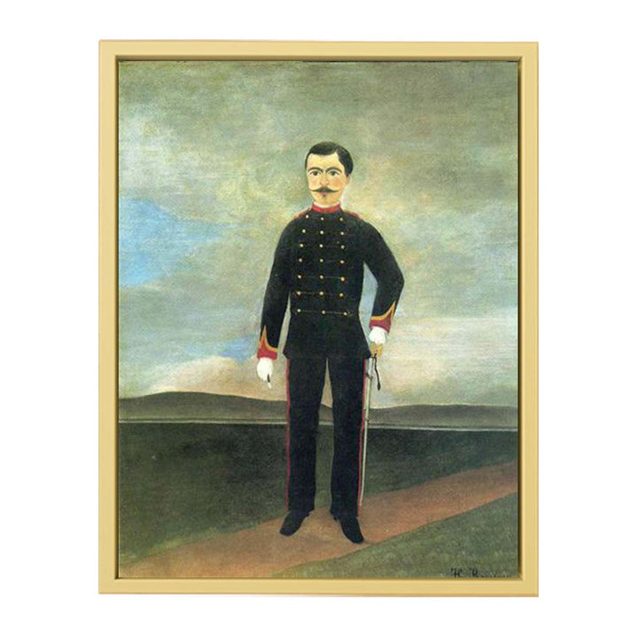 Portrait Of Frumence Biche In Uniform