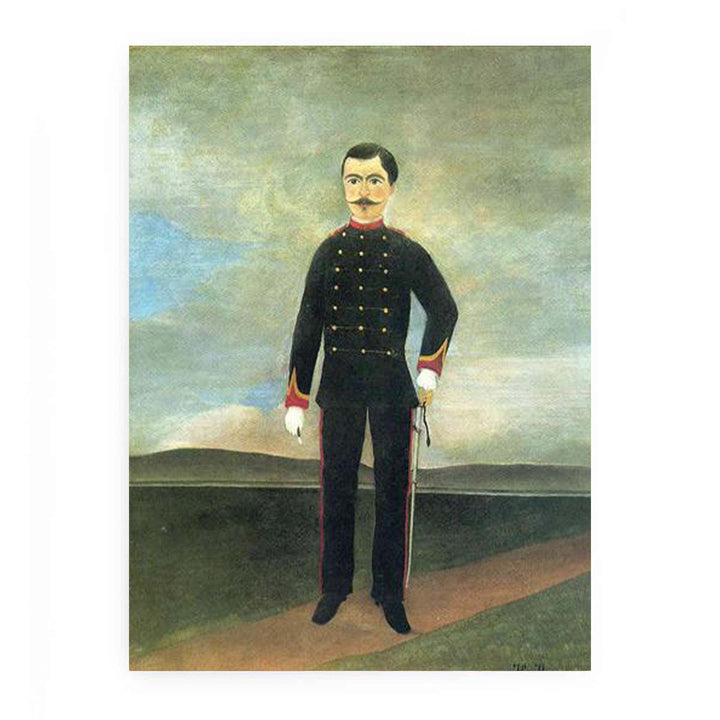 Portrait Of Frumence Biche In Uniform