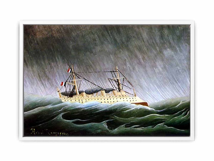 Boat in a Storm