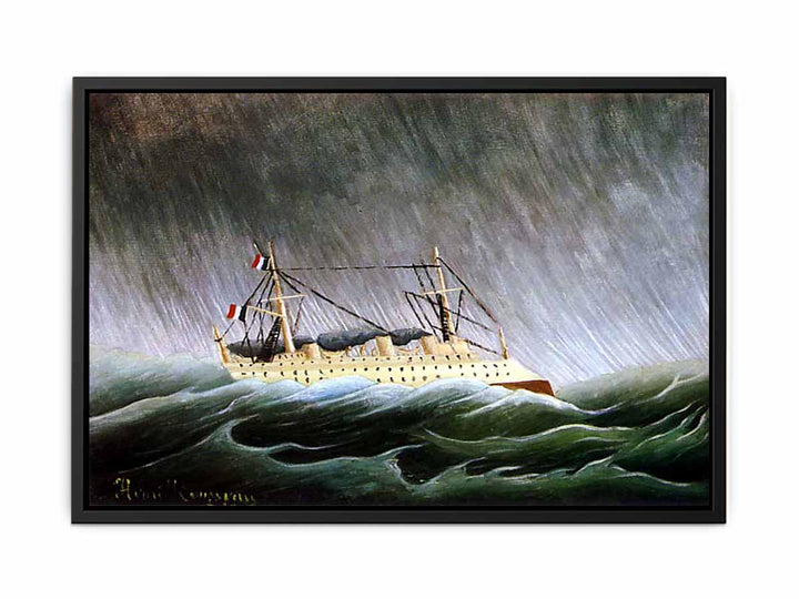 The Boat In The Storm