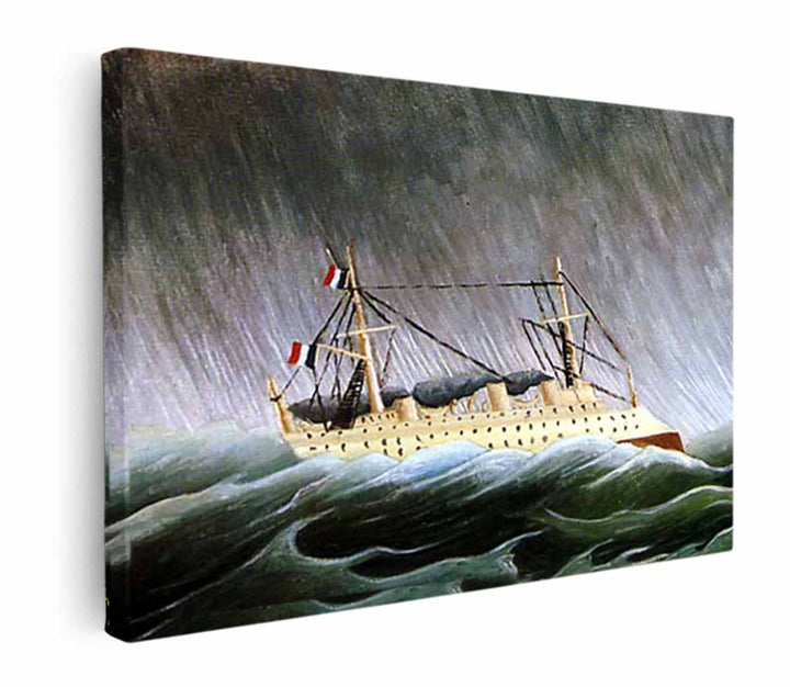 The Boat In The Storm