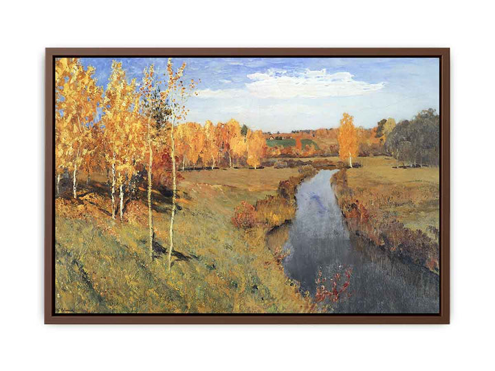 Golden autumn. Slobodka