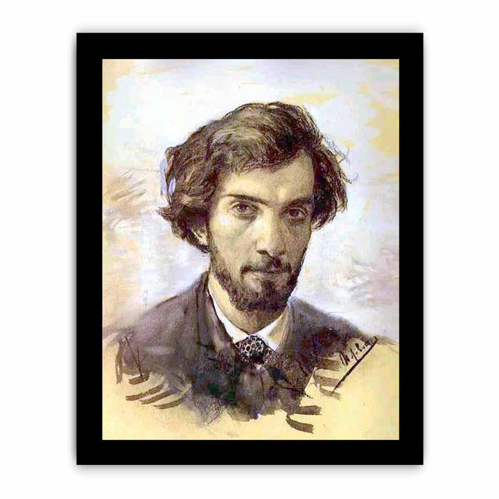 Self-portrait of Isaac Levitan from 1880