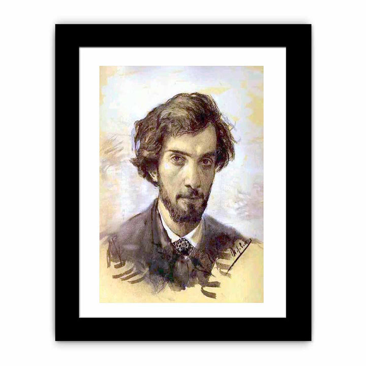 Self-portrait of Isaac Levitan from 1880