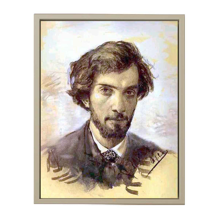 Self-portrait of Isaac Levitan from 1880