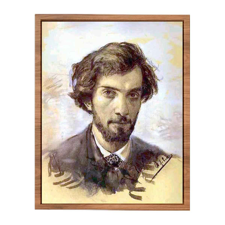 Self-portrait of Isaac Levitan from 1880