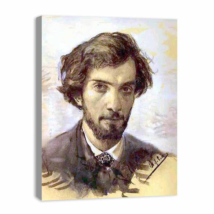 Self-portrait of Isaac Levitan from 1880