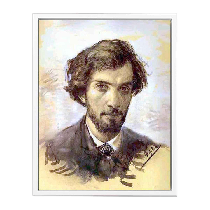 Self-portrait of Isaac Levitan from 1880