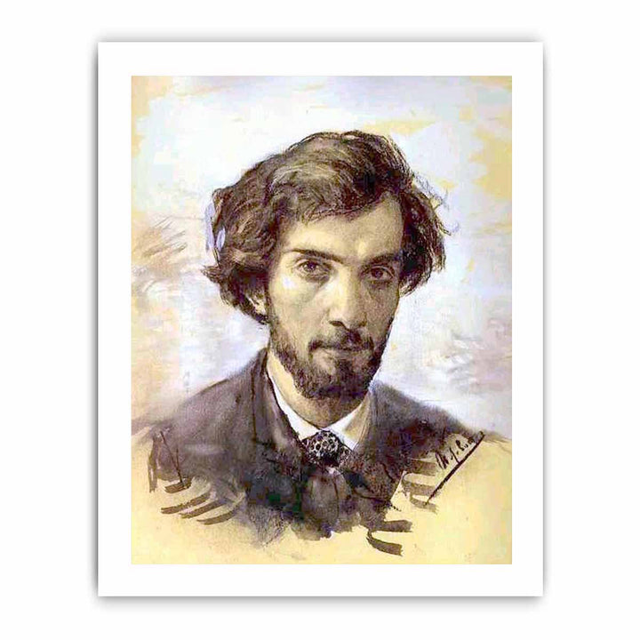 Self-portrait of Isaac Levitan from 1880