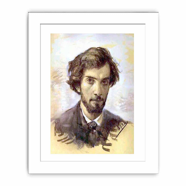 Self-portrait of Isaac Levitan from 1880