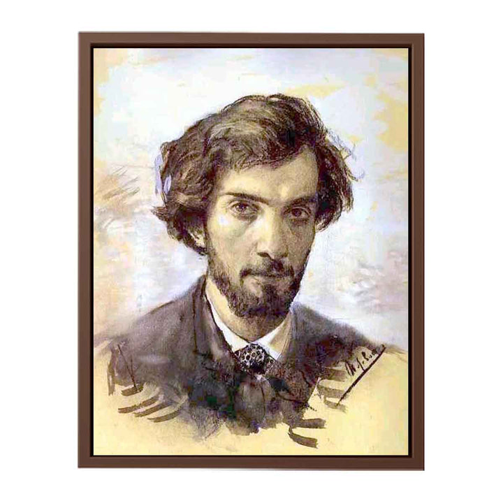 Self-portrait of Isaac Levitan from 1880