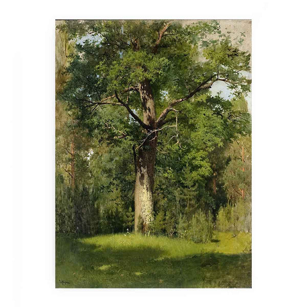 The Oak. Isaac Levitan