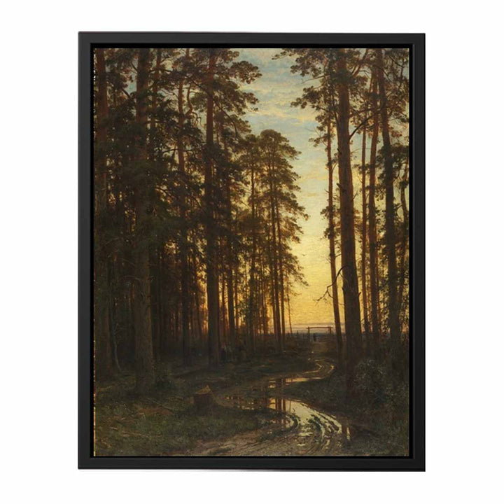 Evening in a Pine Forest (Pine Forest)