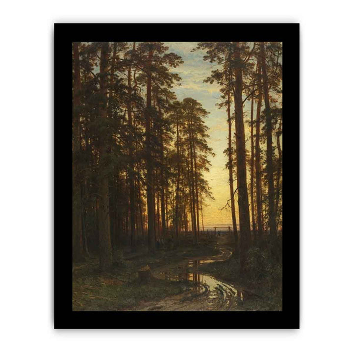 Evening in a Pine Forest (Pine Forest)