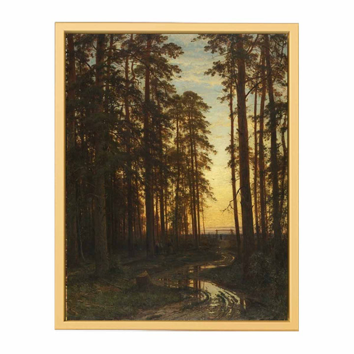 Evening in a Pine Forest (Pine Forest)