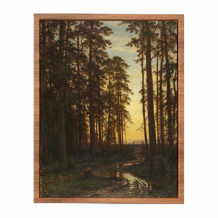 Evening in a Pine Forest (Pine Forest)