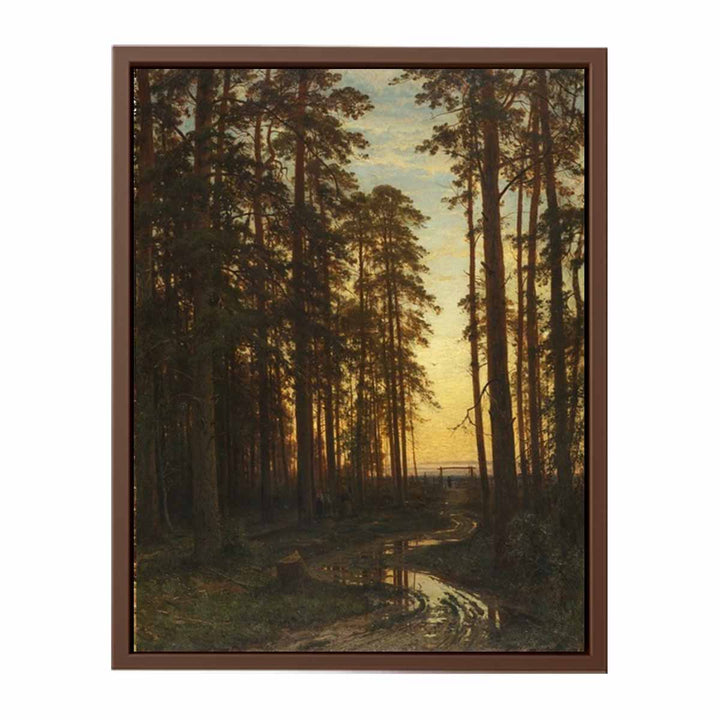 Evening in a Pine Forest (Pine Forest)