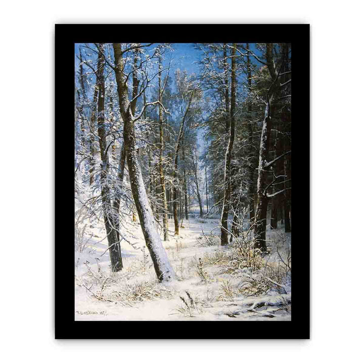 Winter in the forest (Frost)