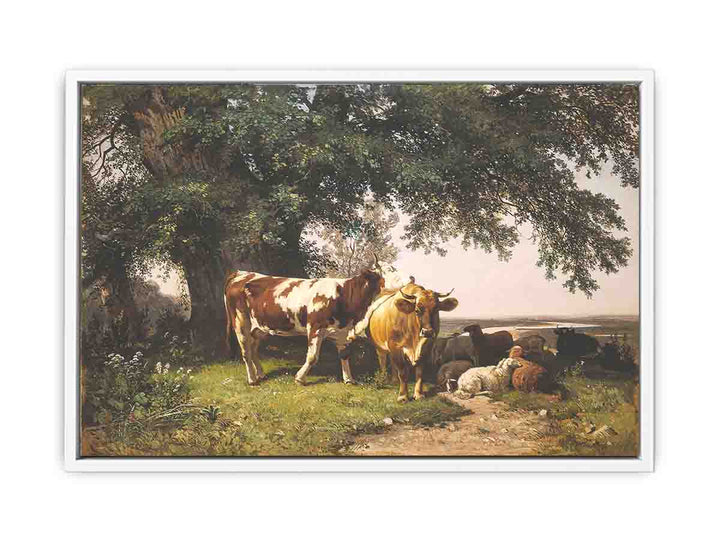 Herd under the Trees