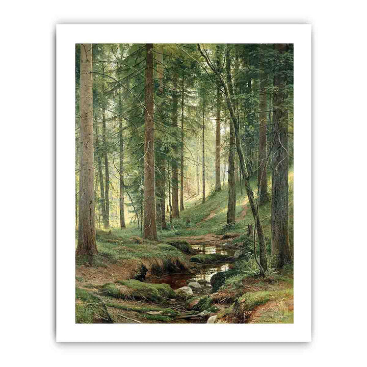 Stream in the Forest (On the Hillside)