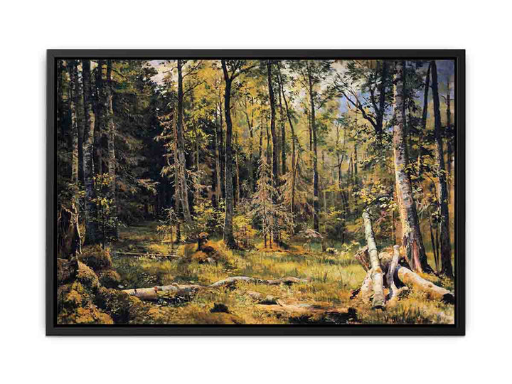 Mixed Forest Shmetsk Near Narva 1888