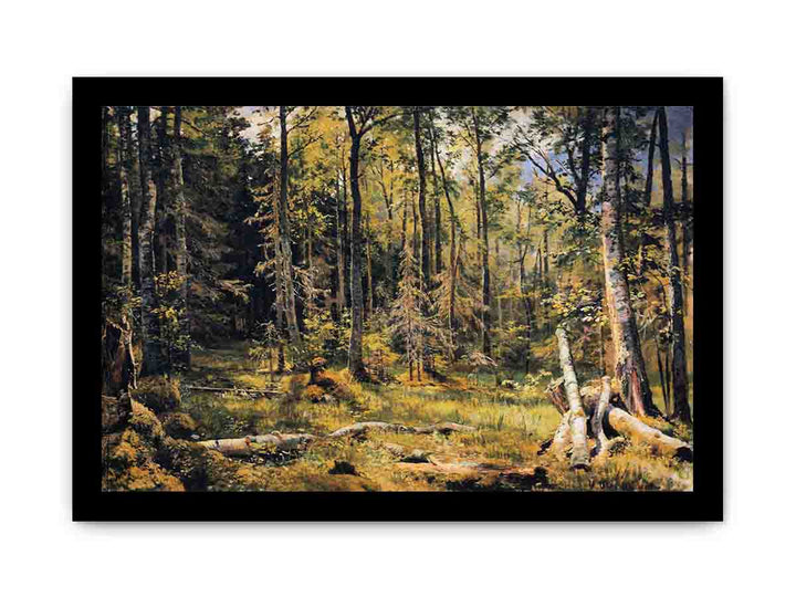 Mixed Forest Shmetsk Near Narva 1888