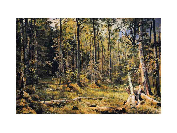 Mixed Forest Shmetsk Near Narva 1888