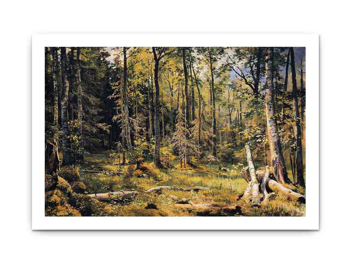 Mixed Forest Shmetsk Near Narva 1888