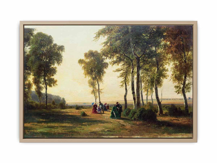 Landscape with Walking