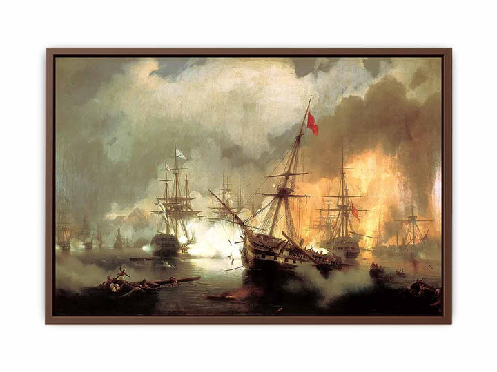 Sea battle at Navarino on October 20 1827