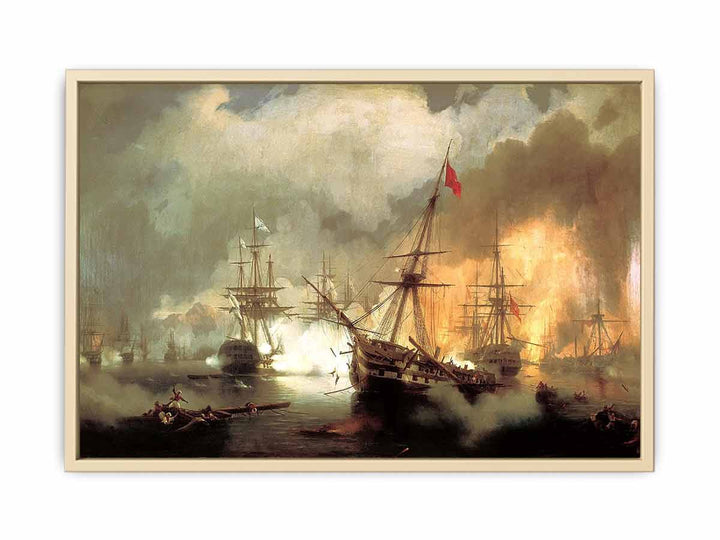 Sea battle at Navarino on October 20 1827