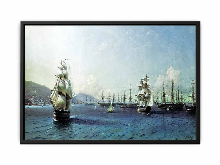 Black Sea Fleet in the Bay of Theodosia, just before the Crimean War