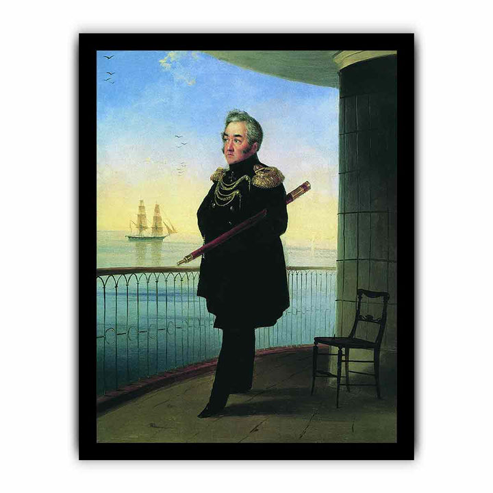 Portrait of vice admiral M.P. Lazarev