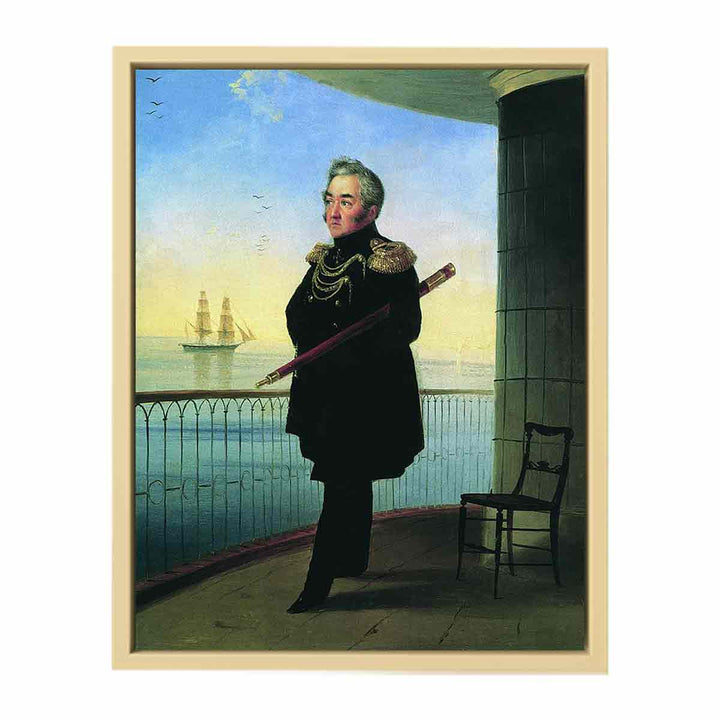 Portrait of vice admiral M.P. Lazarev