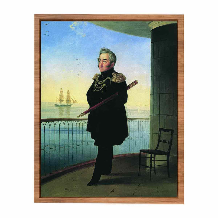 Portrait of vice admiral M.P. Lazarev