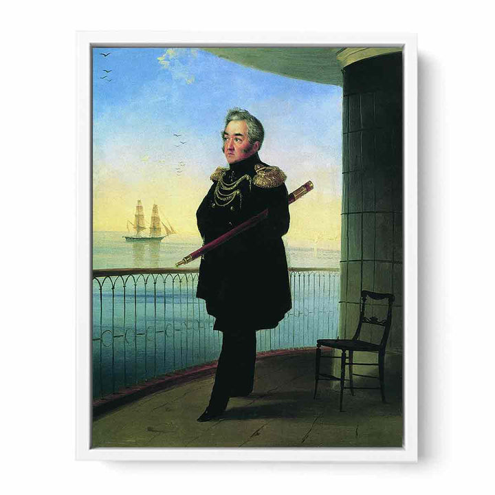 Portrait of vice admiral M.P. Lazarev