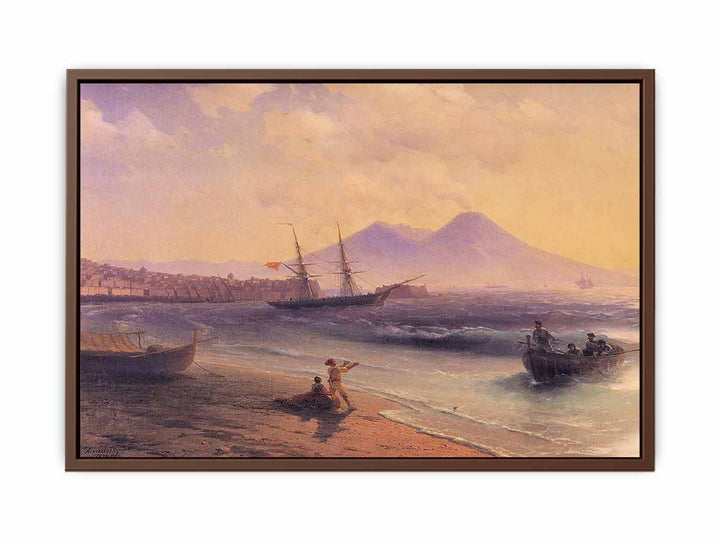 Fishermen Returning Near Naples