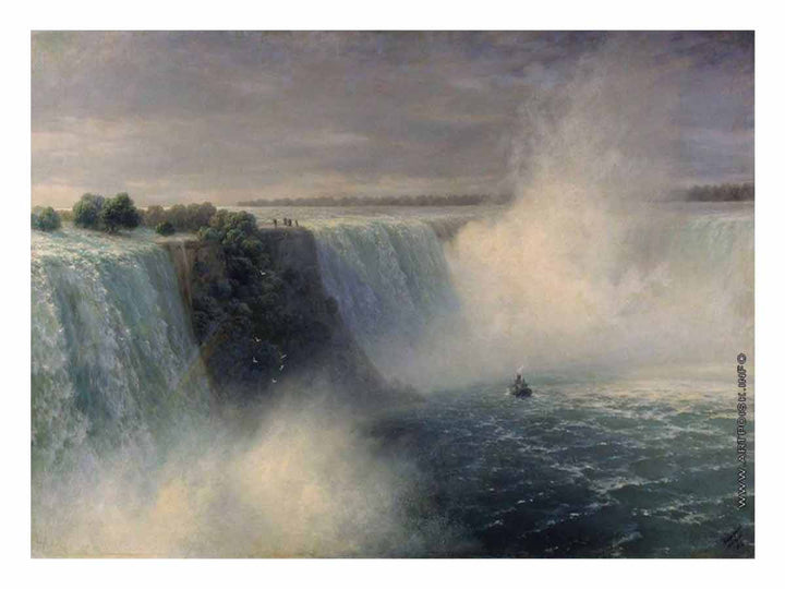 The Niagara waterfall