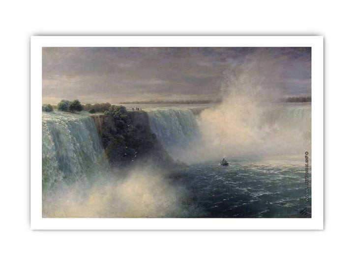 The Niagara waterfall