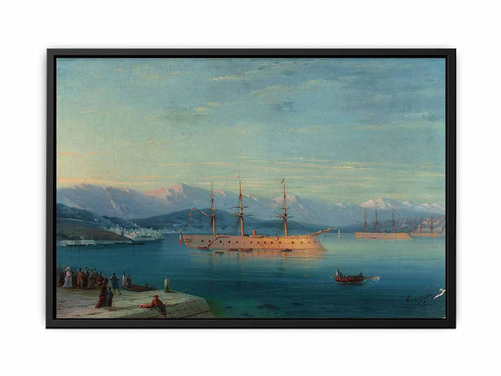 French Ships Departing the Black Sea